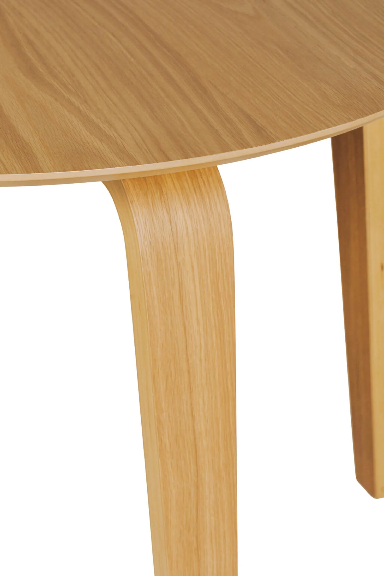 Addison 1000 Round Dining Table – Natural Oak Veneer Finish - Image 4