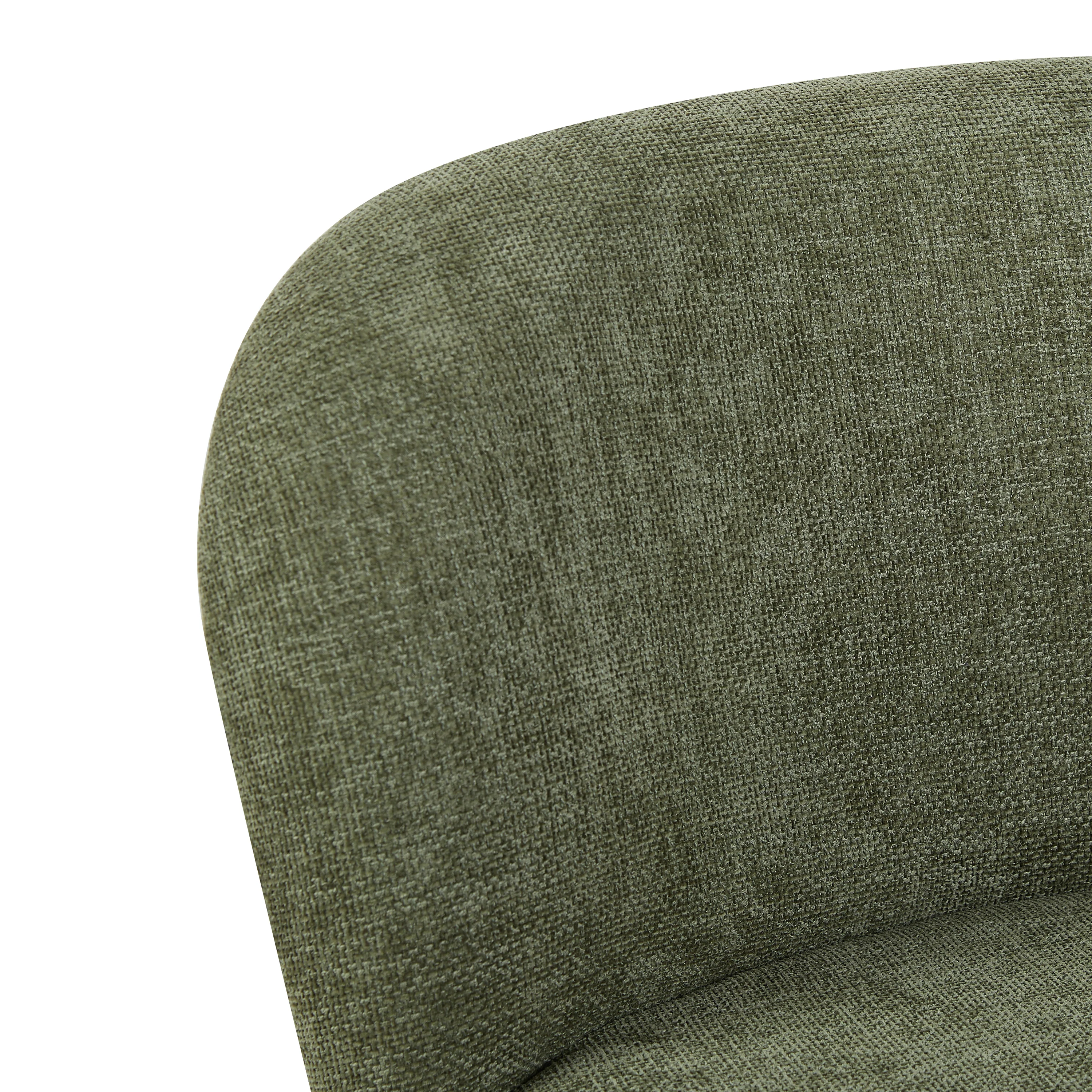 Alana Chair – Moss Green Armless Accent Chair (PRE-ORDER FOR JULY) - Image 6
