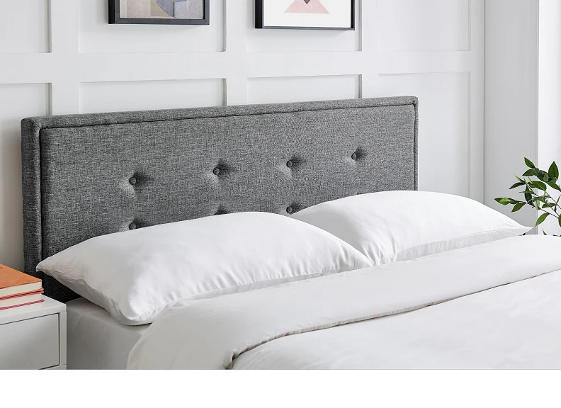 Alberta Three Drawer Storage Bed – Grey Fabric Upholstery - Image 3