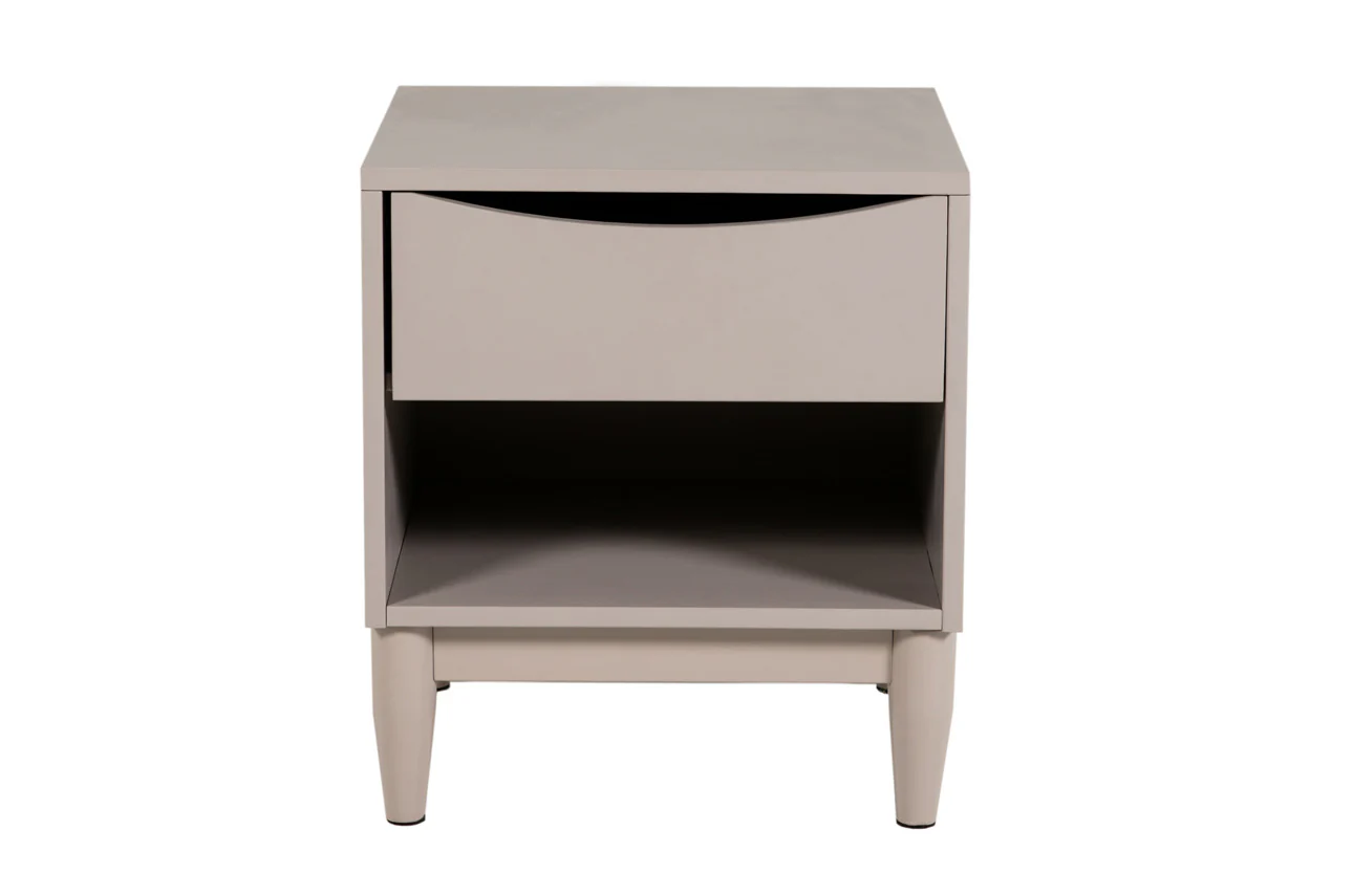 Alesta Bedside Table - Grey - Image 2