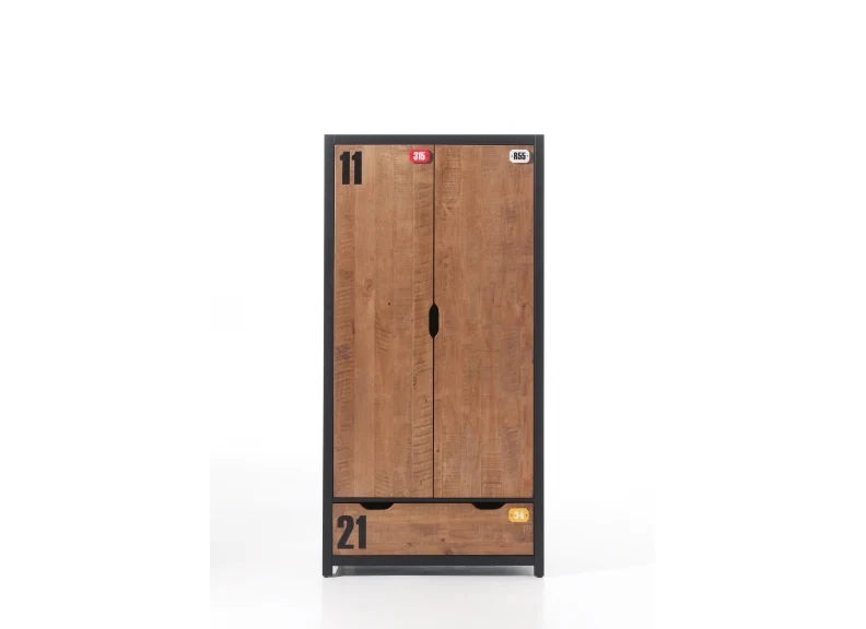 Alex Two Door Wardrobe - Image 4