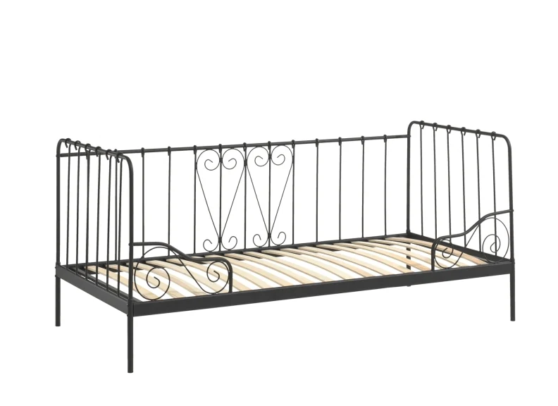 Alice Captains Metal Bed – Intricate Swirl Design 200x90 cm - Image 7