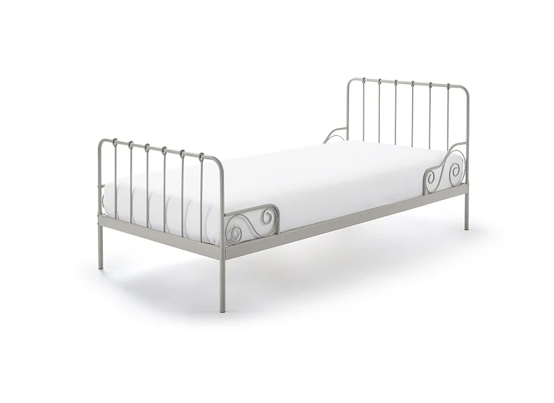 Alice Metal Bed – Intricate Swirl Design 200x90 cm - Image 7
