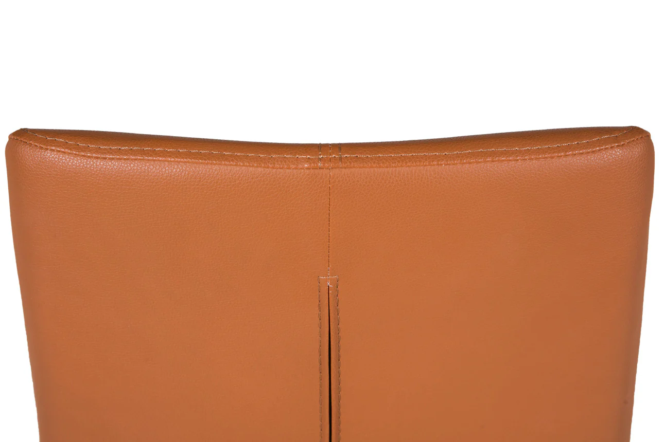Alta Counter Stool – Tan Upholstered with Black Powder-Coated Legs - Image 6