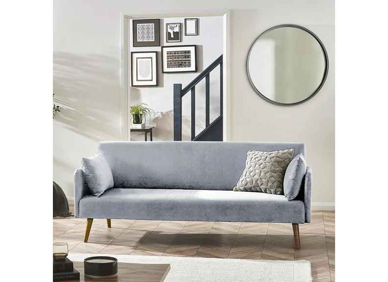 Andi Grey Fabric Sofa Bed