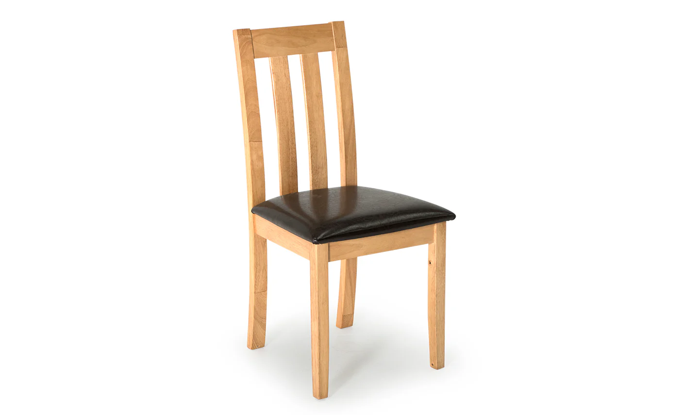 Annecy Dining Chair – Natural Solid Wood with Padded Seat - Image 2
