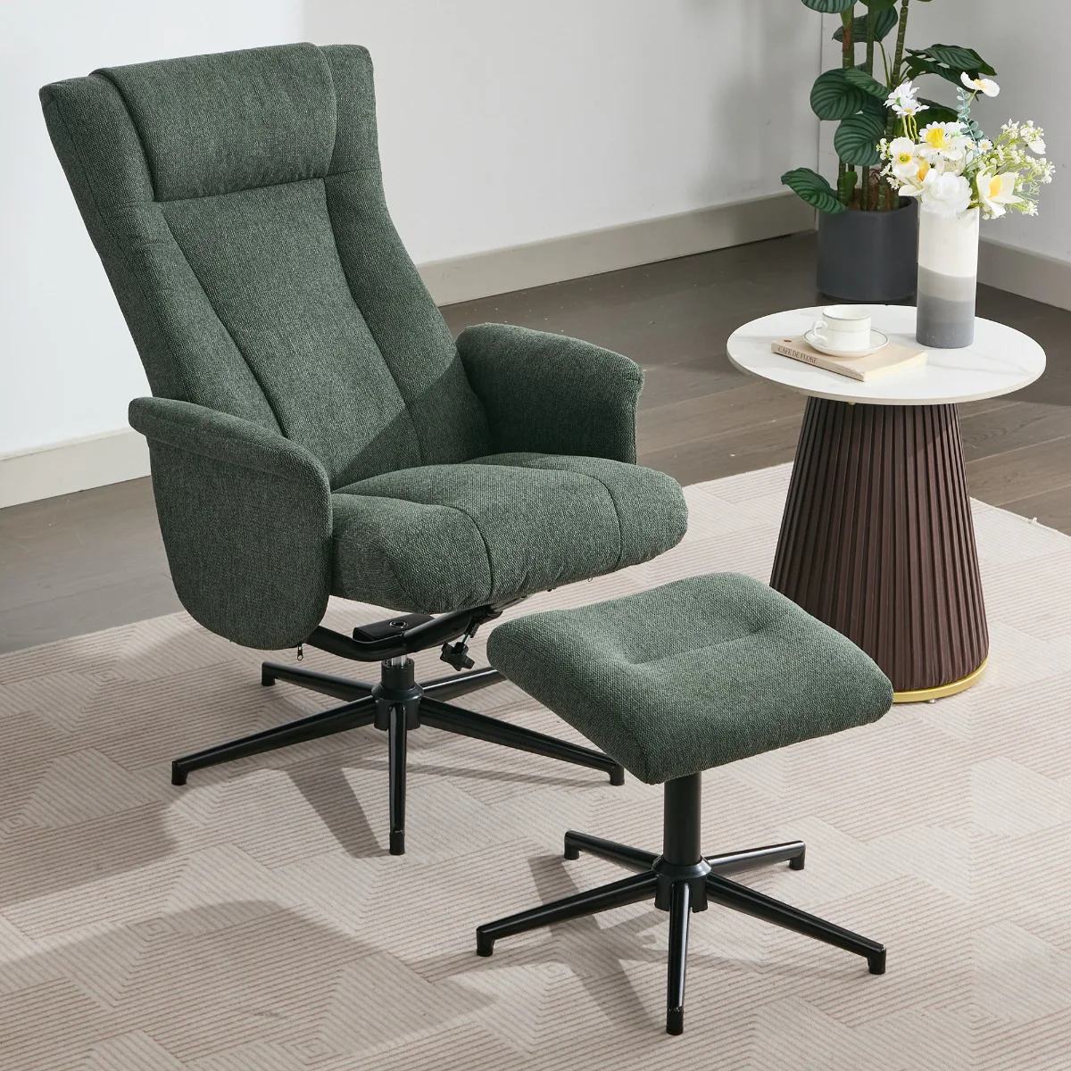 Apero TV Chair & Stool Winter Moss - Image 3