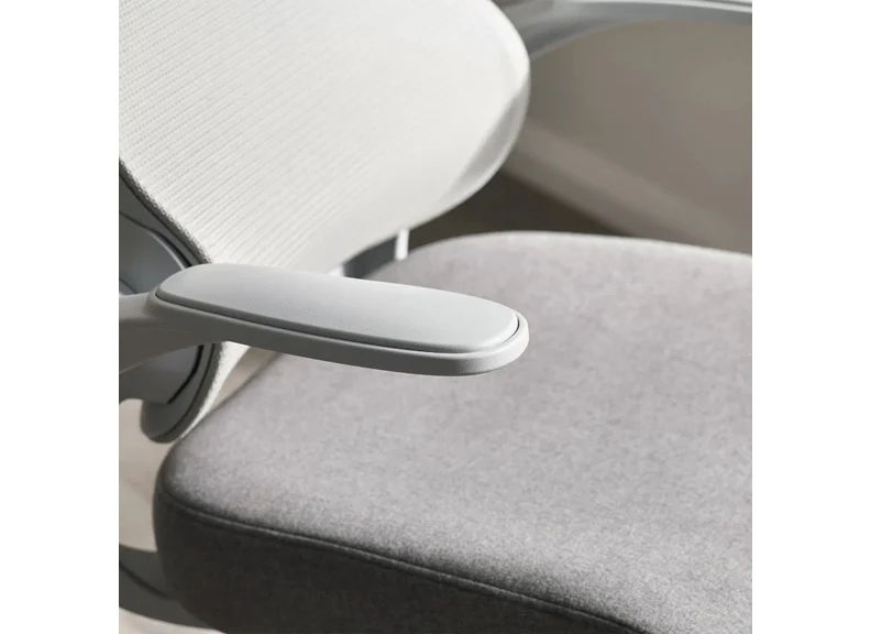 Archer Office Chair – Light Grey Mesh Ergonomic Design (PRE-ORDER FOR AUG) - Image 5