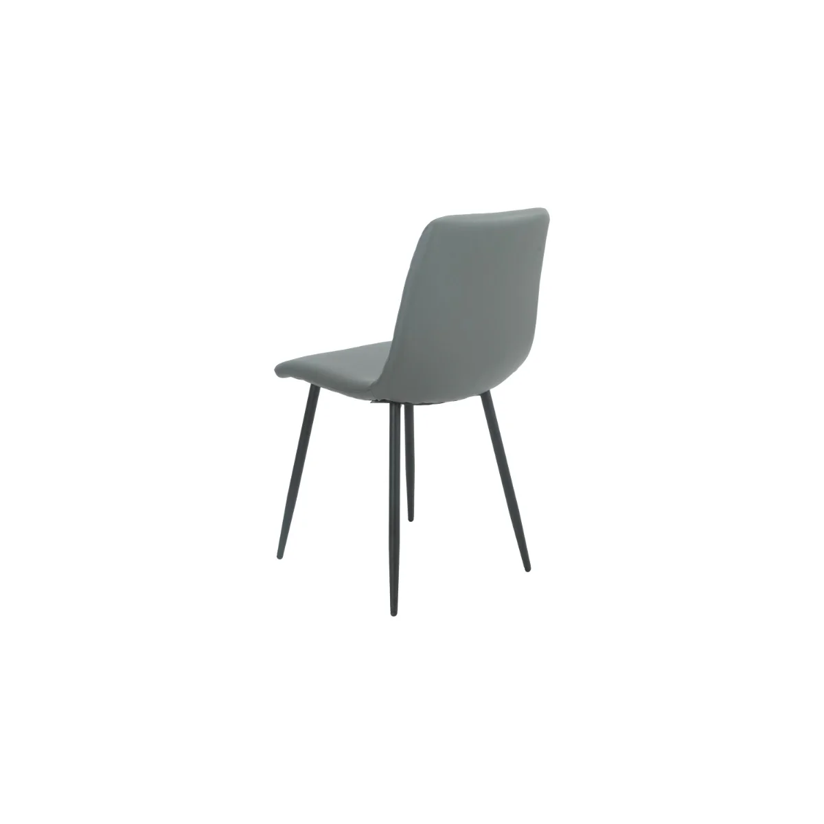 Set of 2 Argenta Dining Chair - Dark Grey - Image 3