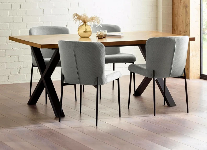 Aron Dining Table W/Leonie Dining Chairs Or Benches - Image 17