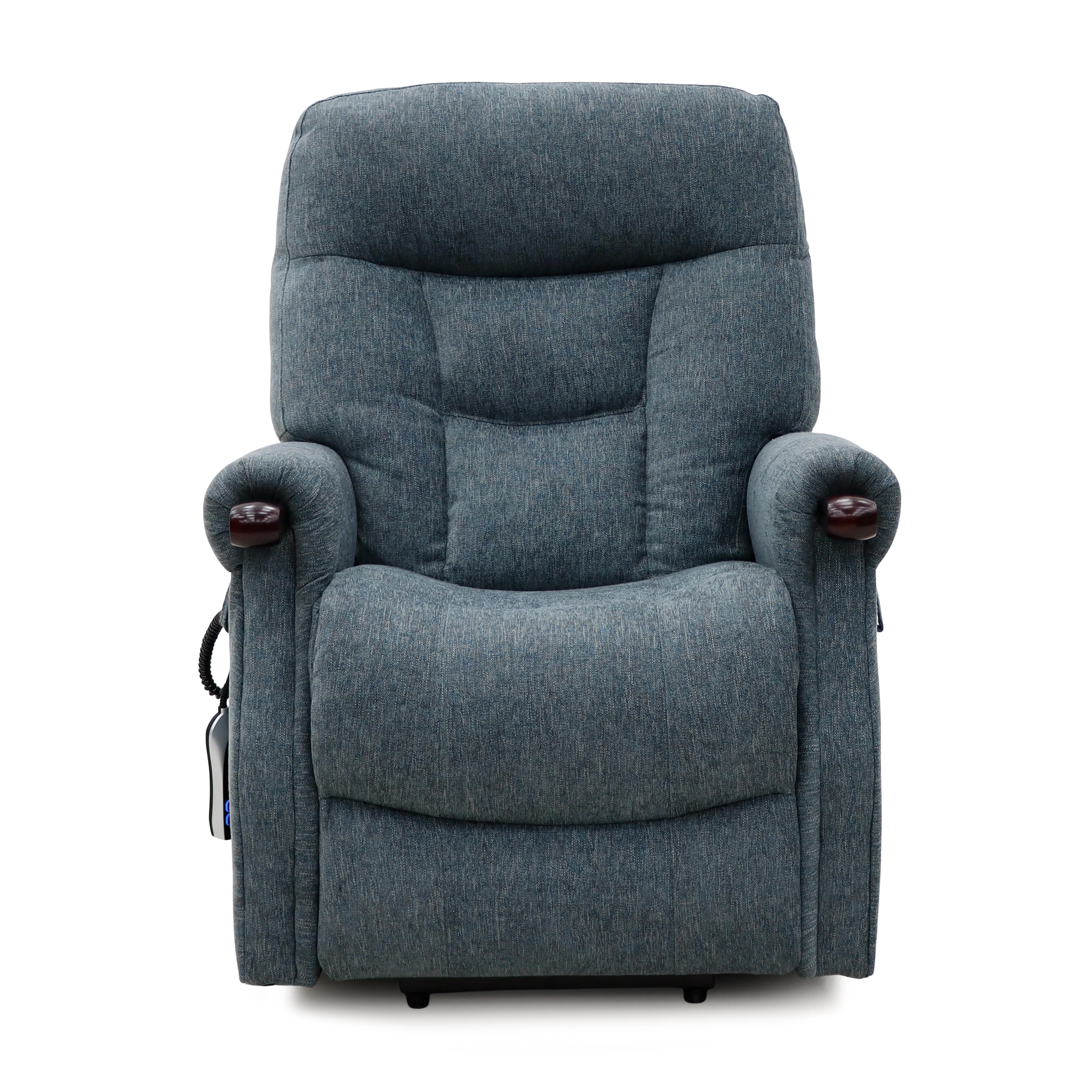 Astoria Dual Motor Lift & Tilt Chair – Steel Fabric with USB Charger - Image 7