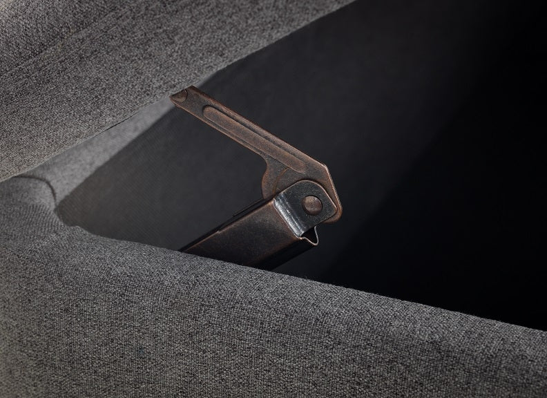 Astrid Grey Blanket Box - Image 6