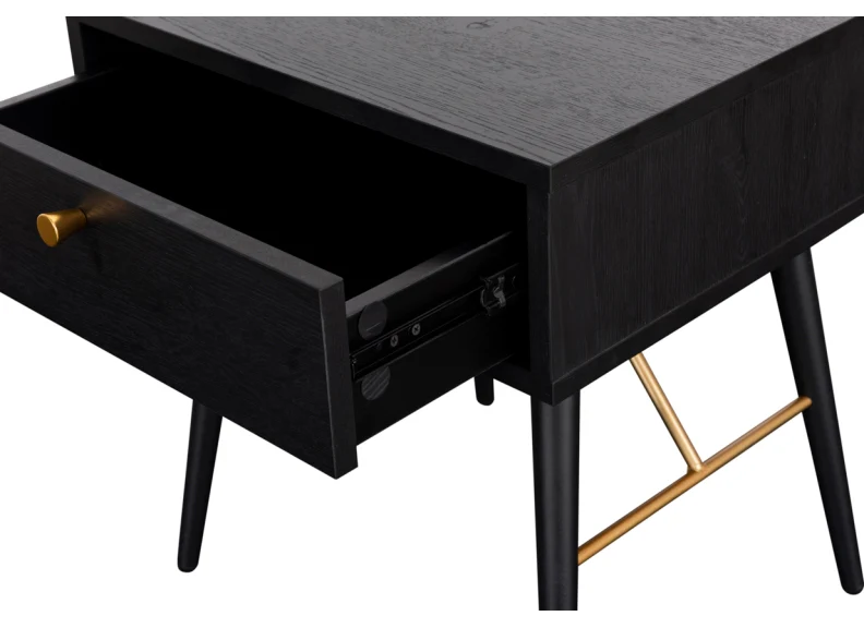 Barcelona One Drawer Bedside Table - Image 4