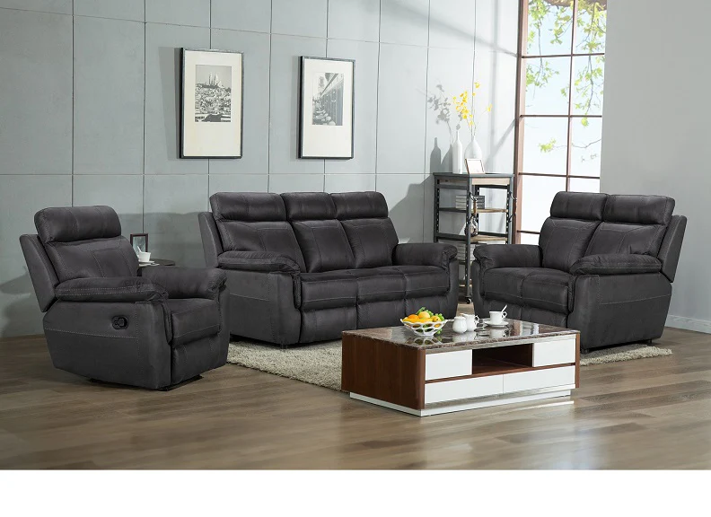 Baxter Reclining Armchair – Compact Design with Contrast Stitch Upholstery 920mm - Image 4