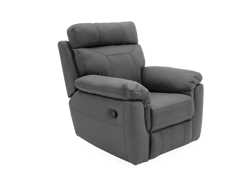 Baxter Reclining Armchair – Compact Design with Contrast Stitch Upholstery 920mm - Image 9