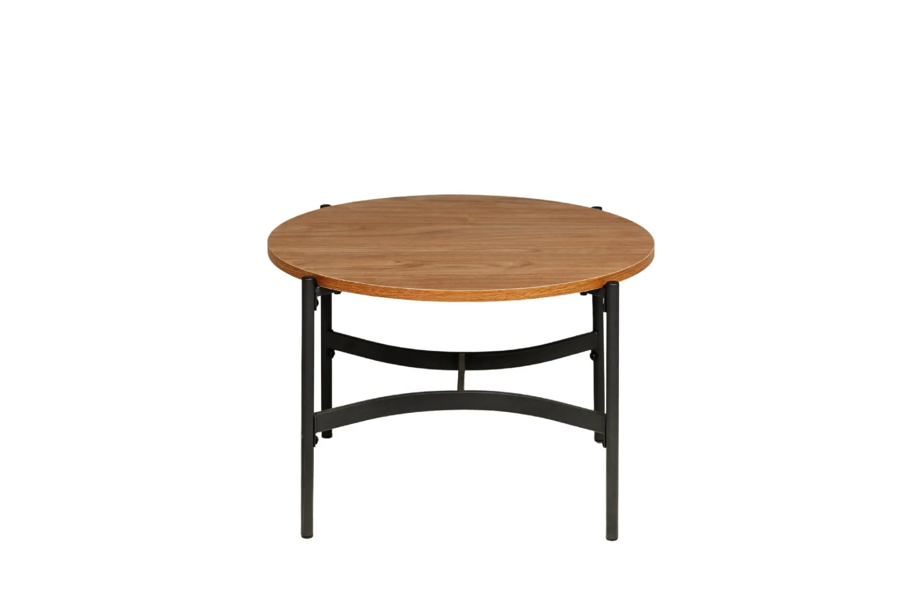 Beau Round Lamp Table in Brown - Image 3