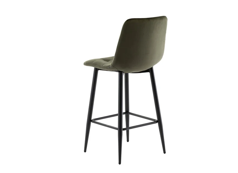 Bella Velvet Bar Chairs - Image 5