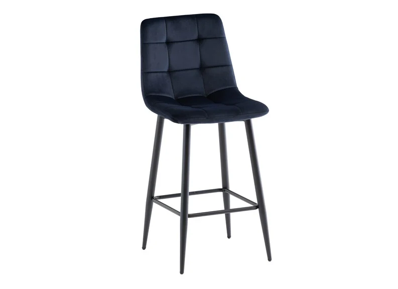 Bella Velvet Bar Chairs - Image 8