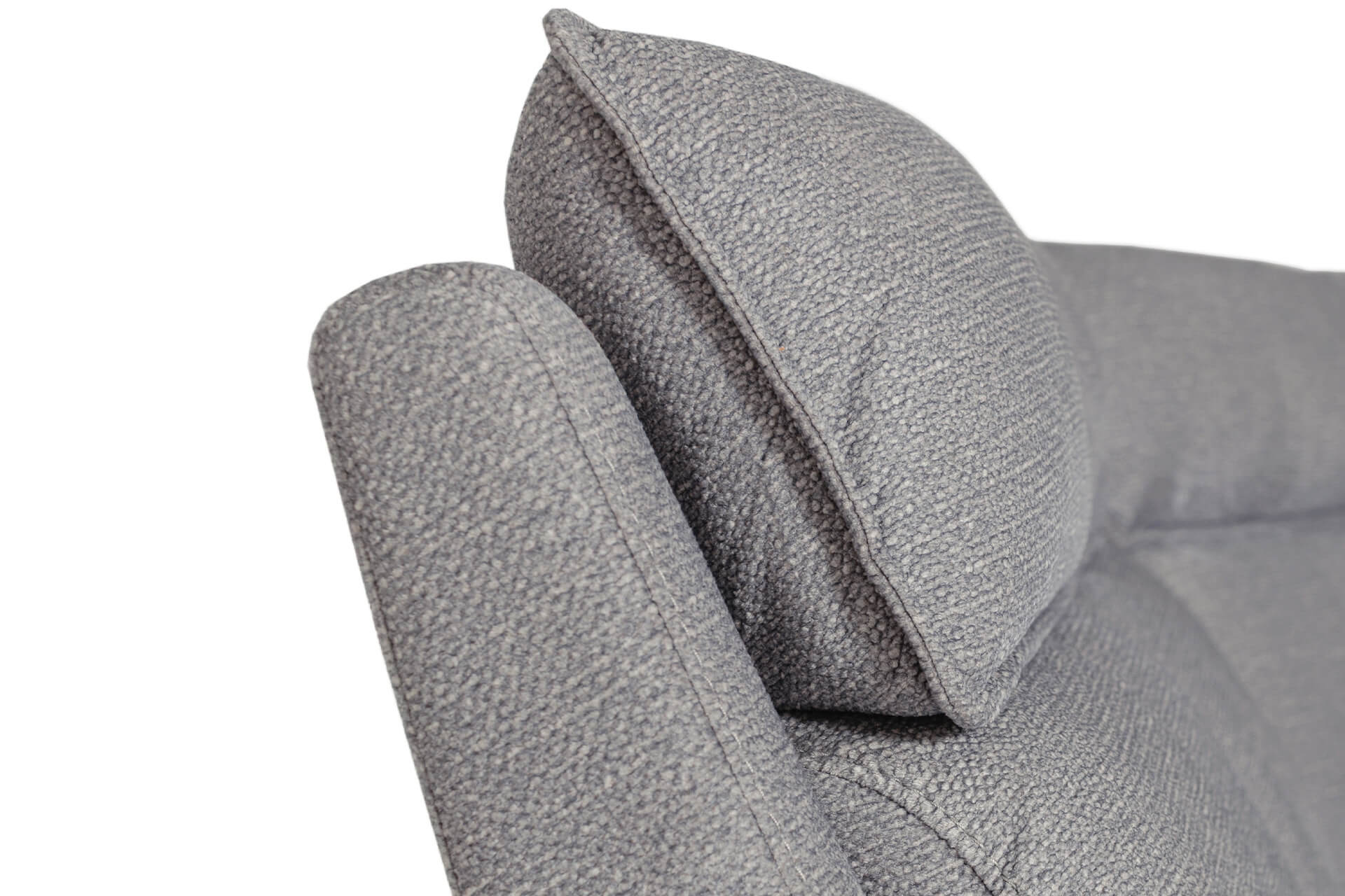Blaine Corner Group Electric Recliner – Greige Fabric with USB Ports - Image 2