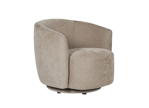 Bodhi Swivel Chairs – Swivel Occasional Chair in Natural or Umber - Image 3