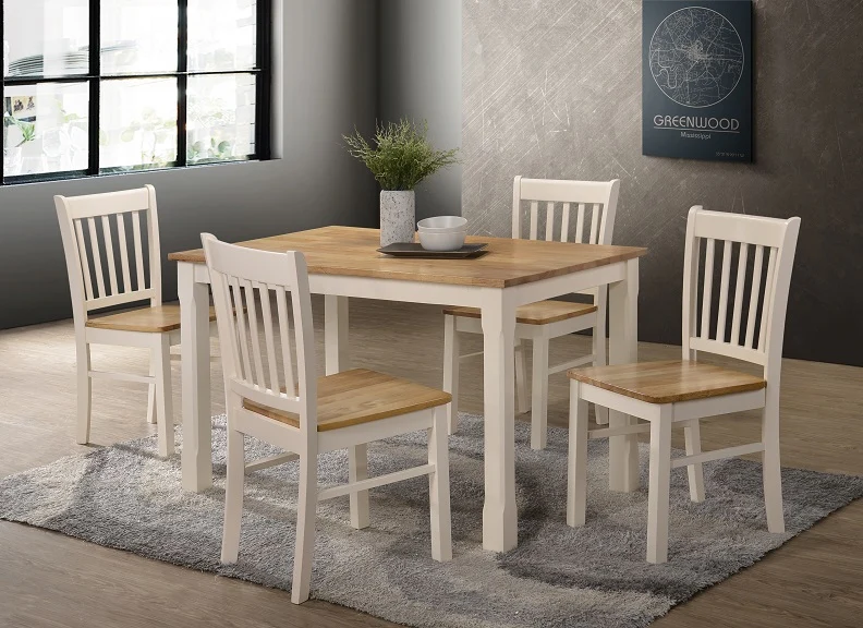 Bolton Oak 4 ft Dining Sets - Image 5