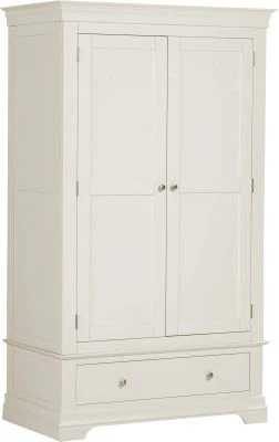 BORDEAUX 2 DOOR WARDROBE - IVORY - Image 2