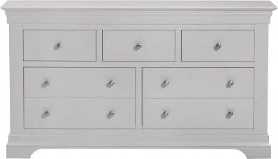 Bordeaux 3+2 Drawer Chest – Pebble Grey with Dovetail Jointed Drawers (PRE-ORDER FOR JULY) - Image 4