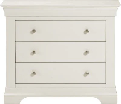 BORDEAUX 3 DRAWER CHEST - IVORY - Image 4
