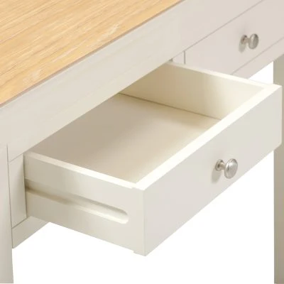 BORDEAUX CONSOLE TABLE - IVORY/OAK - Image 5