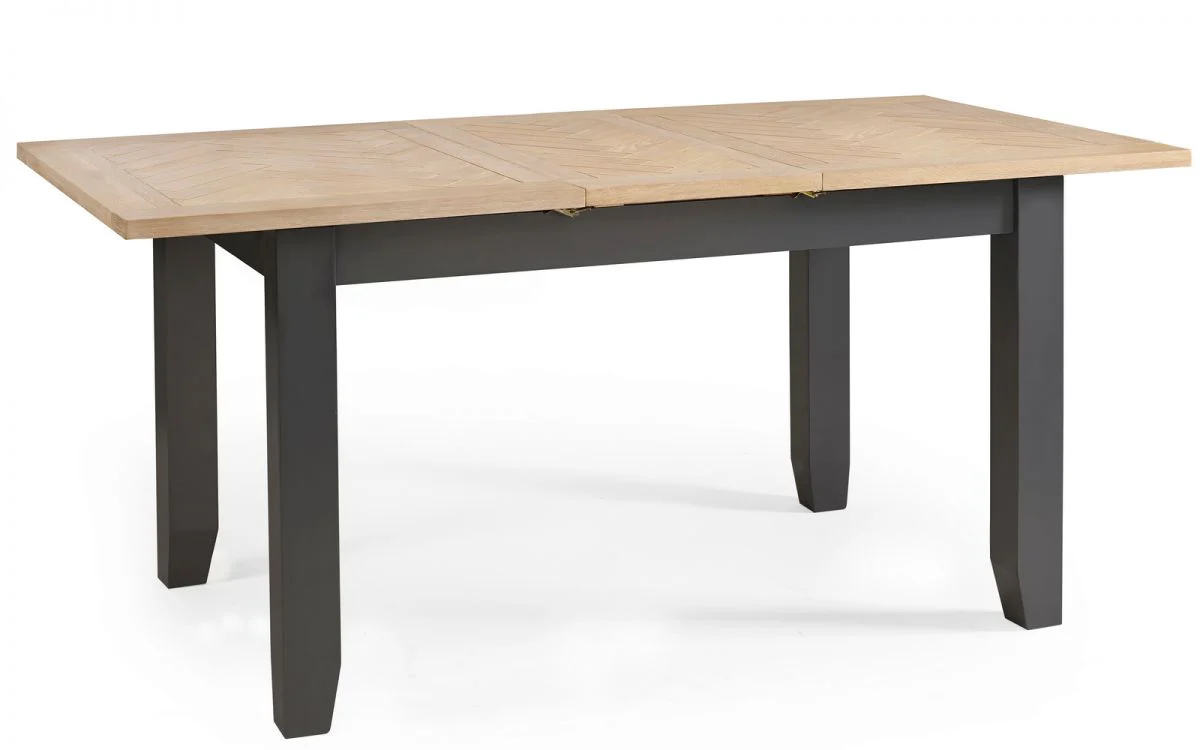 Bordeaux Extending Dining Table Dark Grey - Image 3