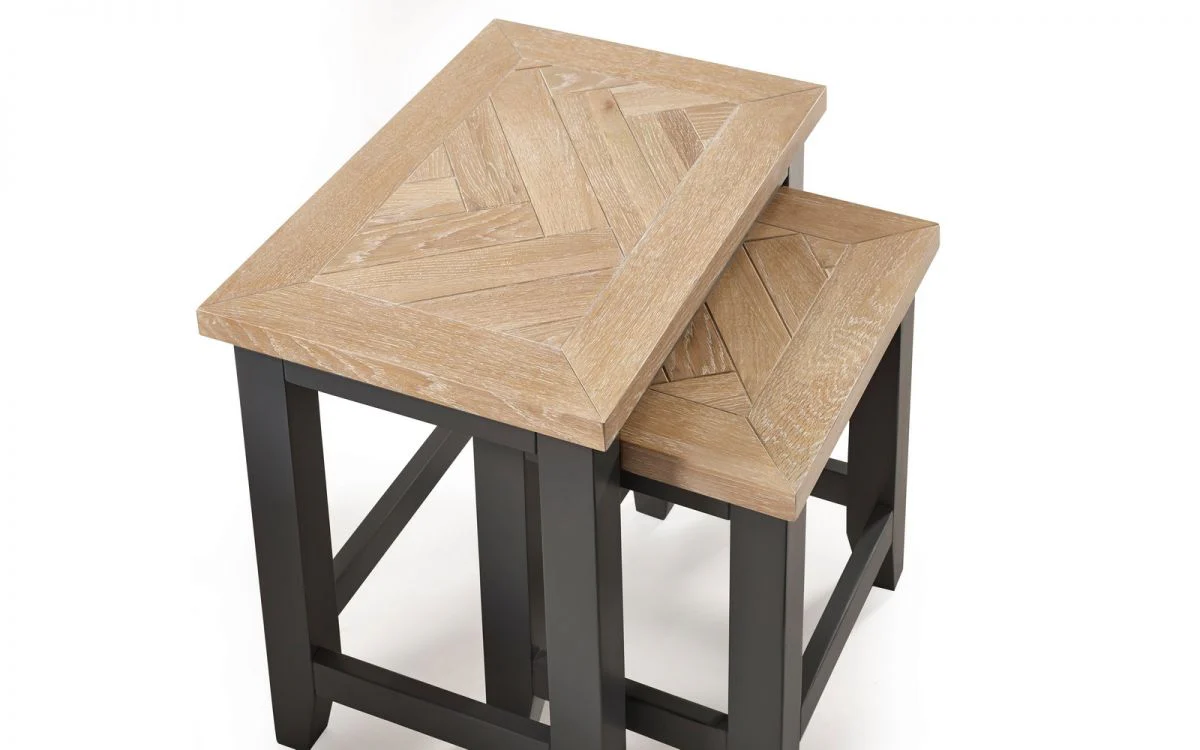 Bordeaux Nest Of Tables Dark Grey - Image 3
