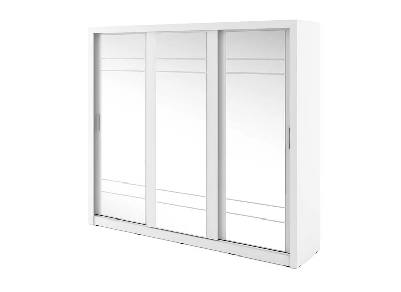 Boston 2.5 m Mirrored Sliderobes - Image 8