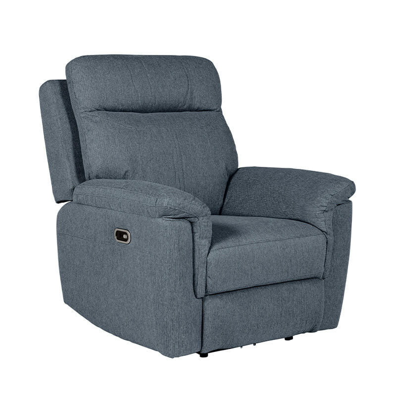 Bowie 1 Seater Electric Recliner – Grey with USB Ports