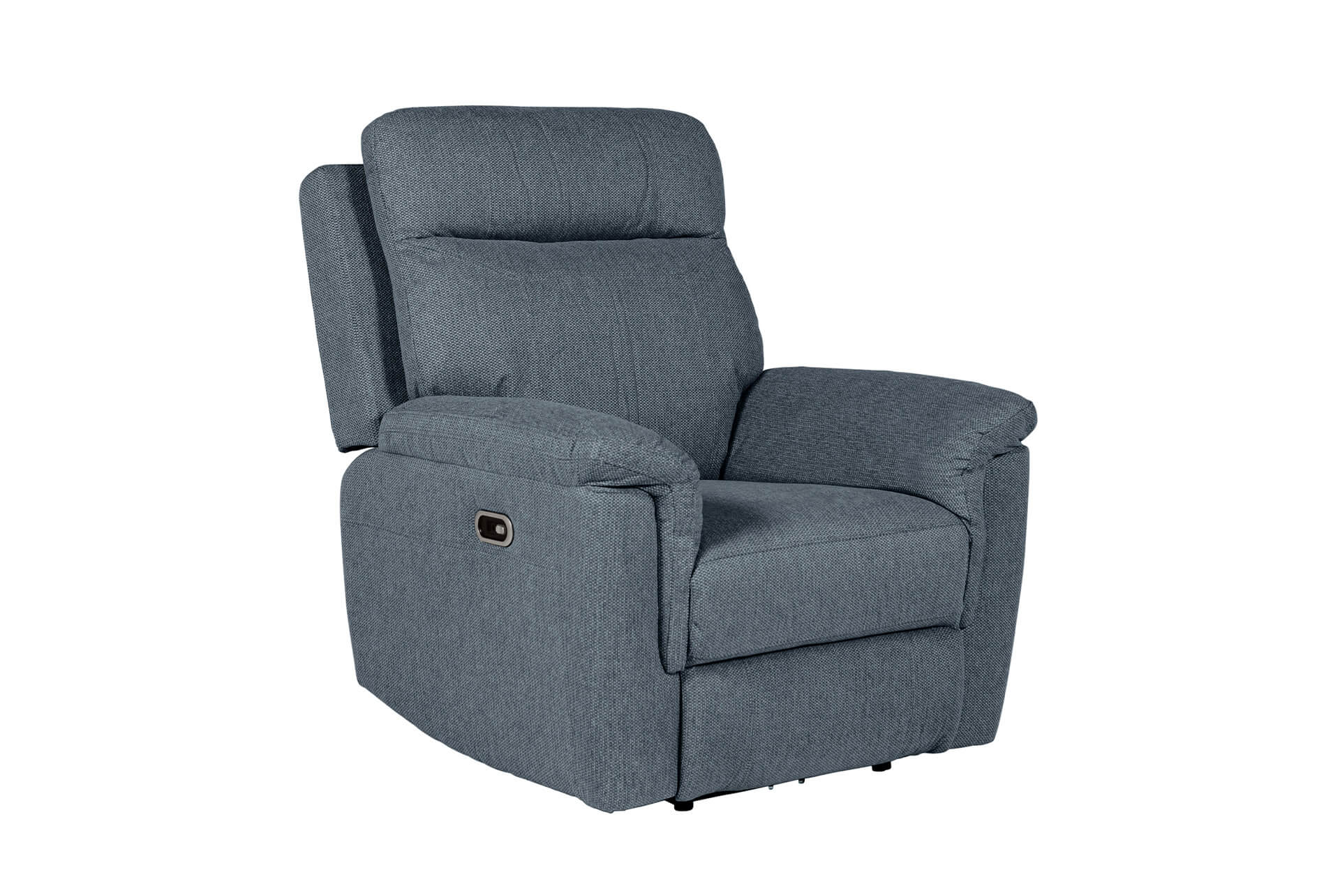 Bowie 1 Seater Electric Recliner – Grey with USB Ports - Image 7