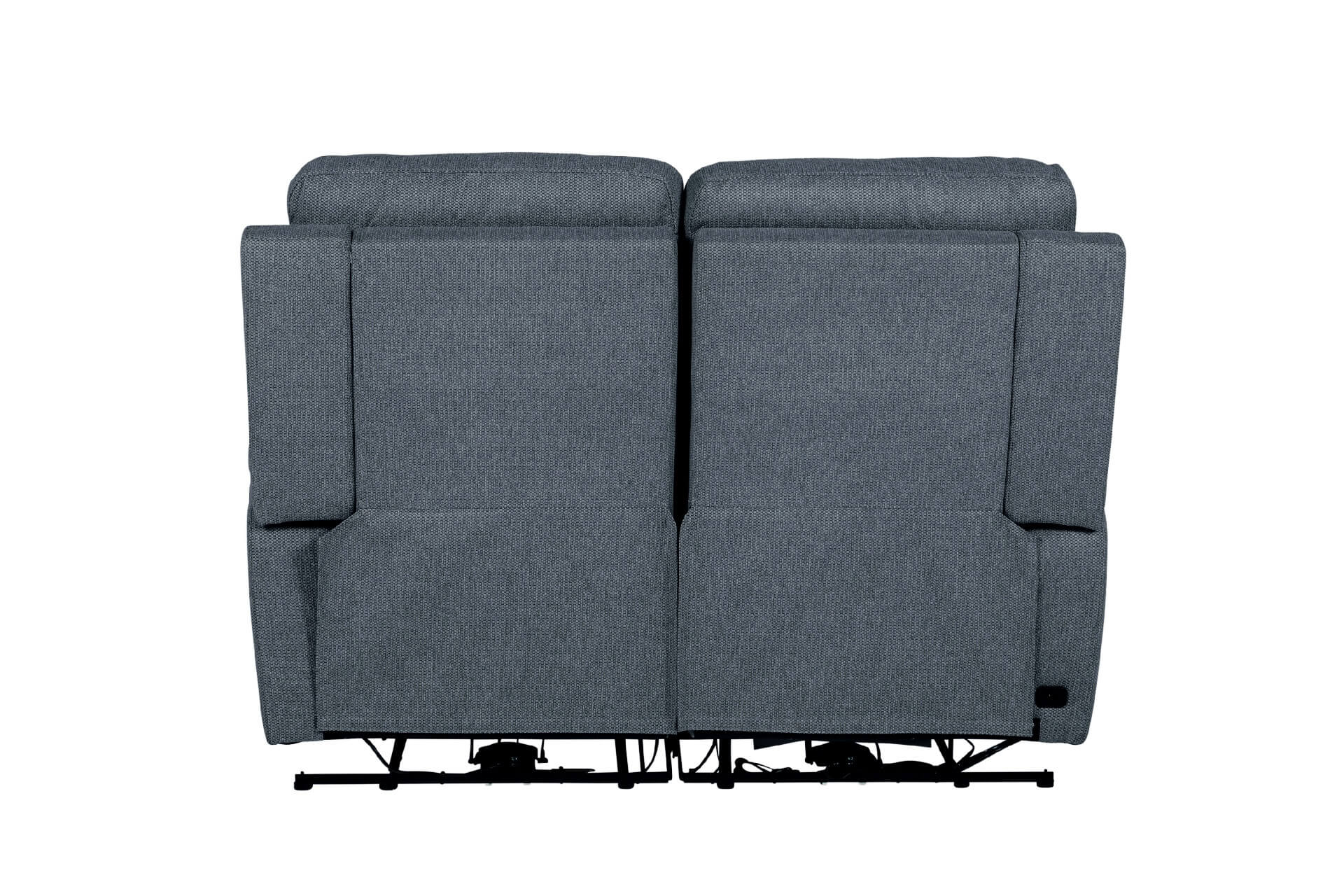 Bowie 2 Seater Electric Recliner – Grey with USB Ports - Image 8