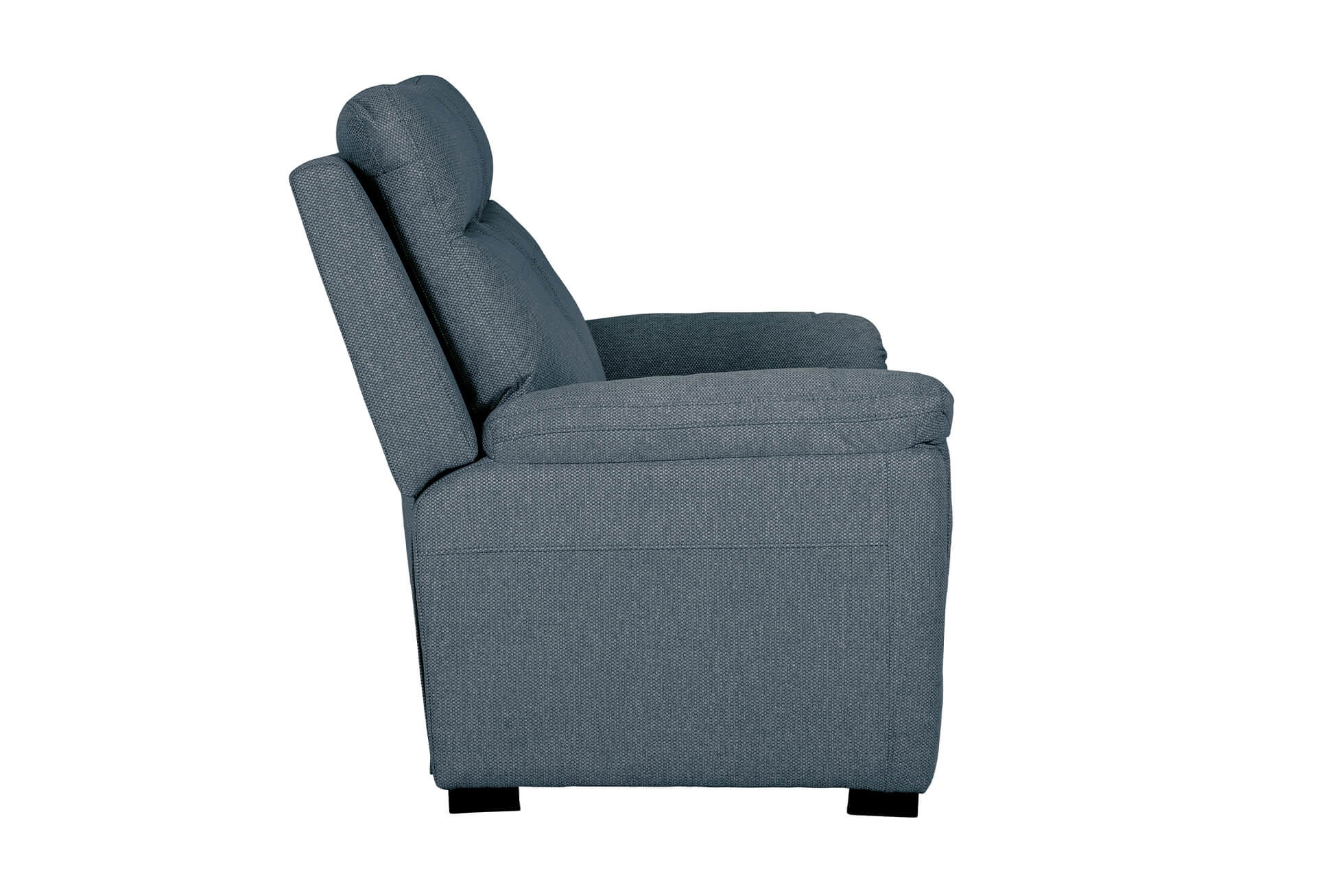 Bowie 2 Seater Sofa – Grey Fabric with Lumbar Support - Image 7