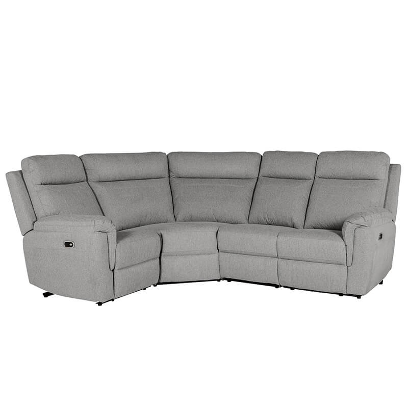 Bowie Corner Group Electric Recliner – Grey with USB Ports (4pcs) - Image 10