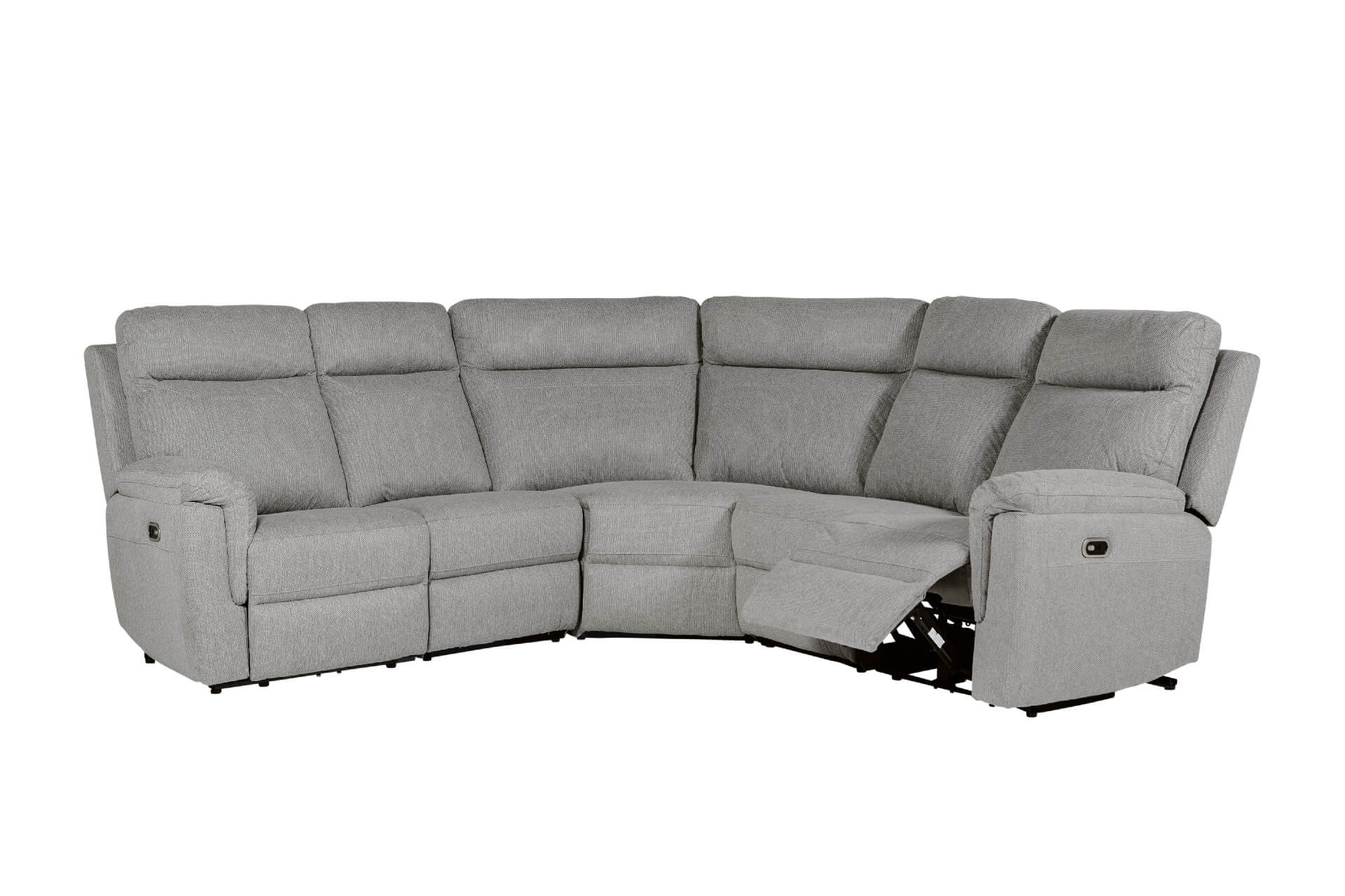 Bowie Corner Group Electric Recliner – Grey with USB Ports (4pcs) - Image 5