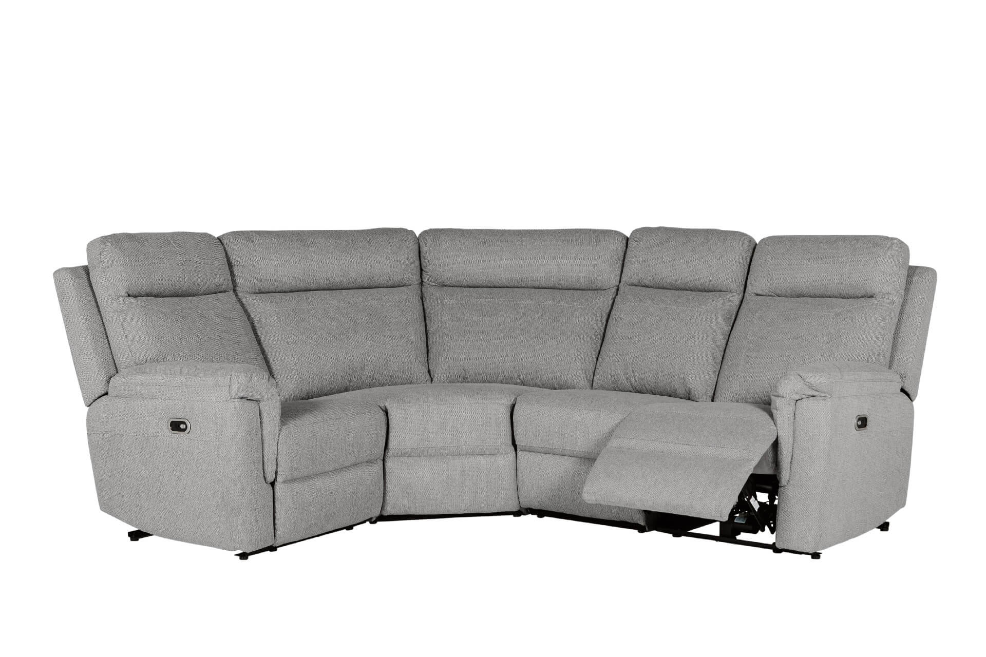 Bowie Corner Group Electric Recliner – Grey with USB Ports (4pcs) - Image 9