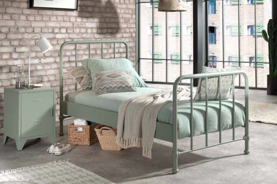 Bronxx Single Sized Child's Bed W/Optional Bedside