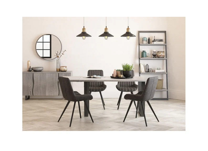 Brooklyn 1.4 m Dining Table W/Optional Ext. Leaf (GLH) - Image 7