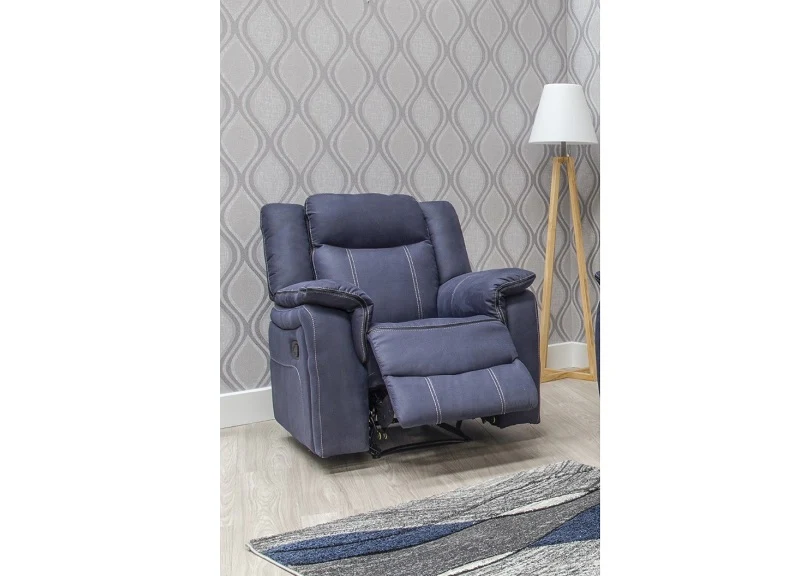 Brooklyn Fabric 3+RR+RR Sofa Suite – Charcoal Grey with Padded Armrests - Image 7