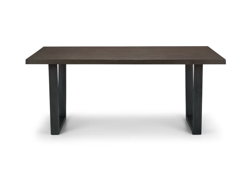 Brooklyn Dark Oak 1.8 m Fixed Dining Table - Image 3