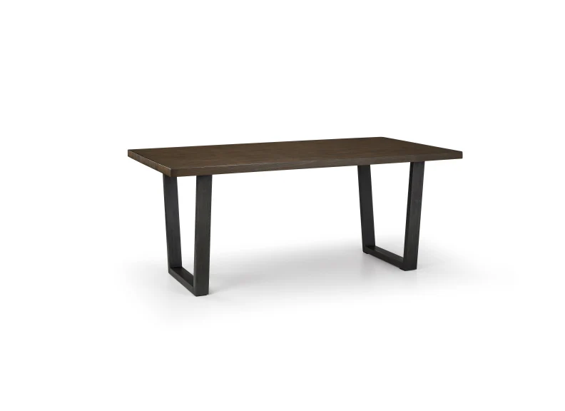 Brooklyn Dark Oak 1.8 m Fixed Dining Table - Image 4