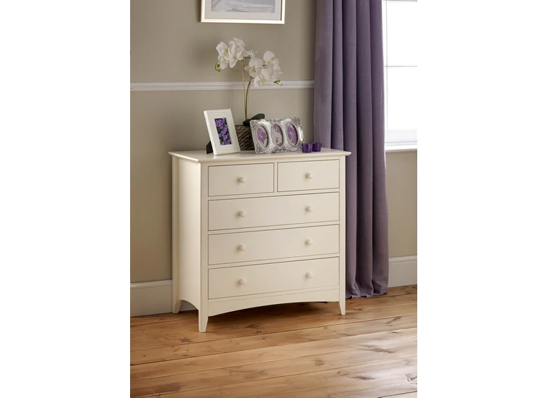 Cameo Stone White 3+2 Chest - Image 3