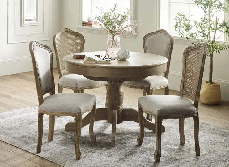 Camille Round Extending Dining Set