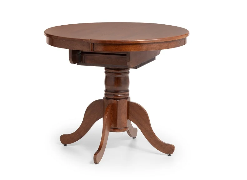 Canterbury Mahogany Oval Extending Dining Table – Seats 6 with Butterfly Extension - Image 3