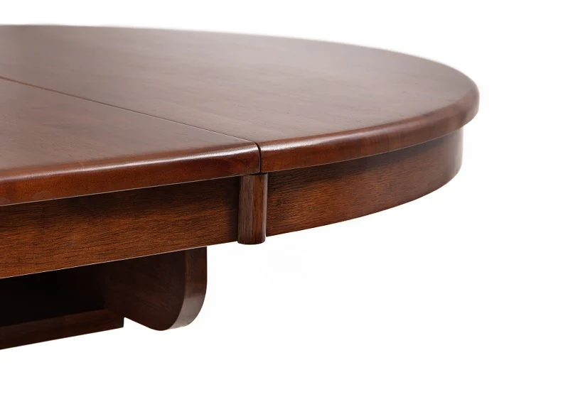 Canterbury Mahogany Oval Extending Dining Table – Seats 6 with Butterfly Extension - Image 4