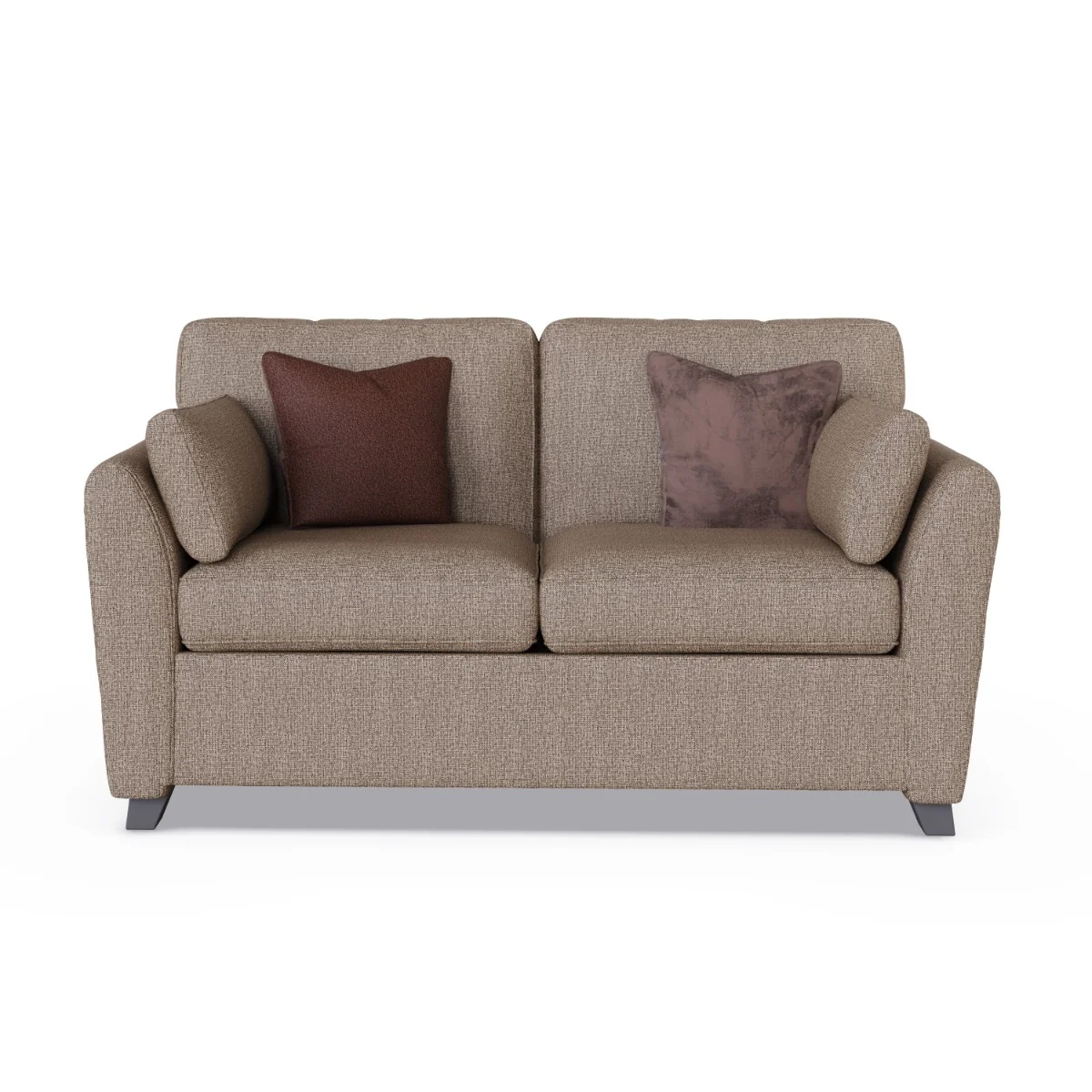 Cantrell 2 Seater Sofa – Biscuit Fabric with Pocket Springs - Image 3
