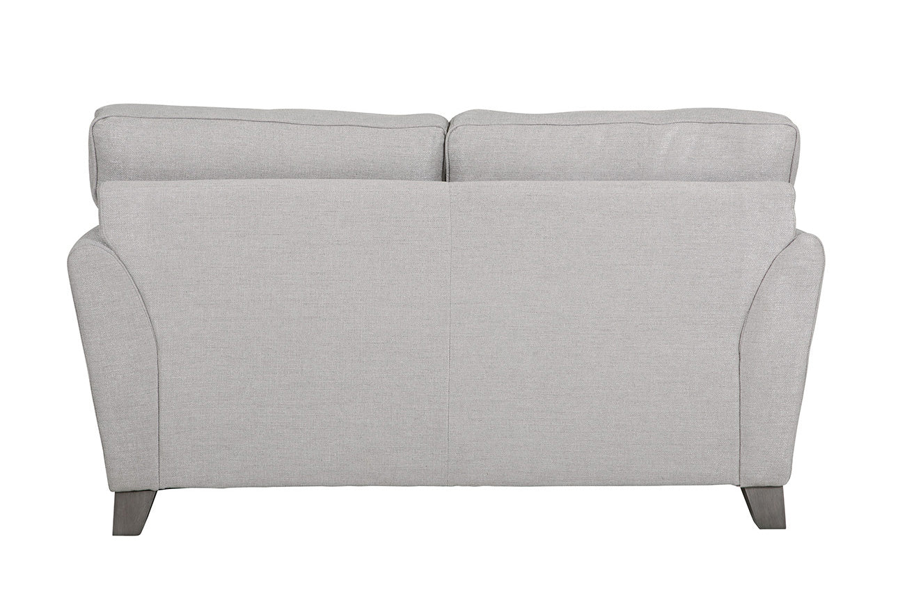 Cantrell 2 Seater Sofa – Light Grey with Pocket Spring Seats - Image 4